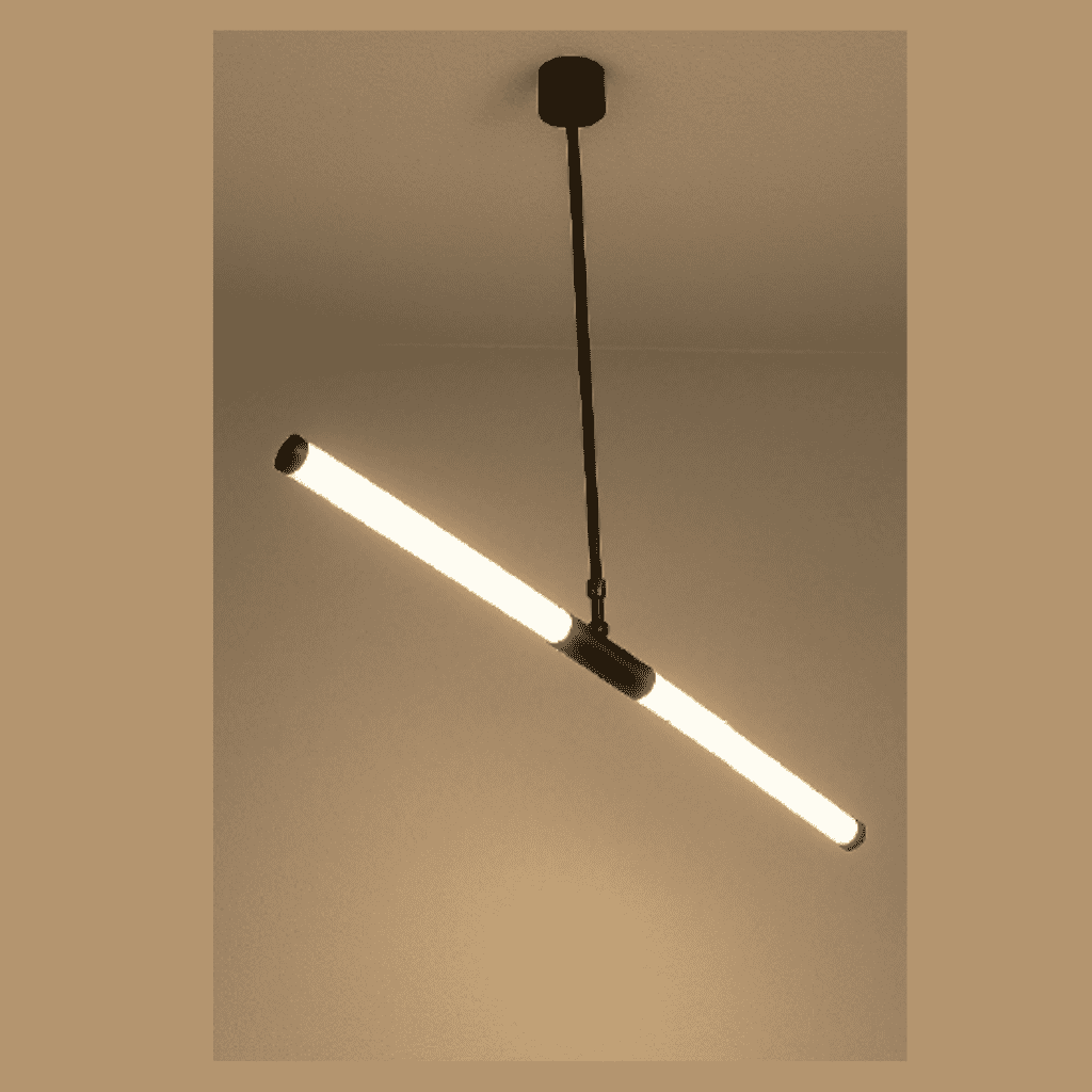 BARILLA PARA MANGUERA LED 360 22MM BLANCO