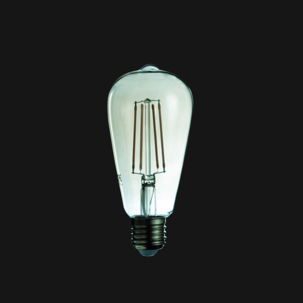 BULBO LED FILAMENTO ST64 4.5W 2700K TRANSPARENTE