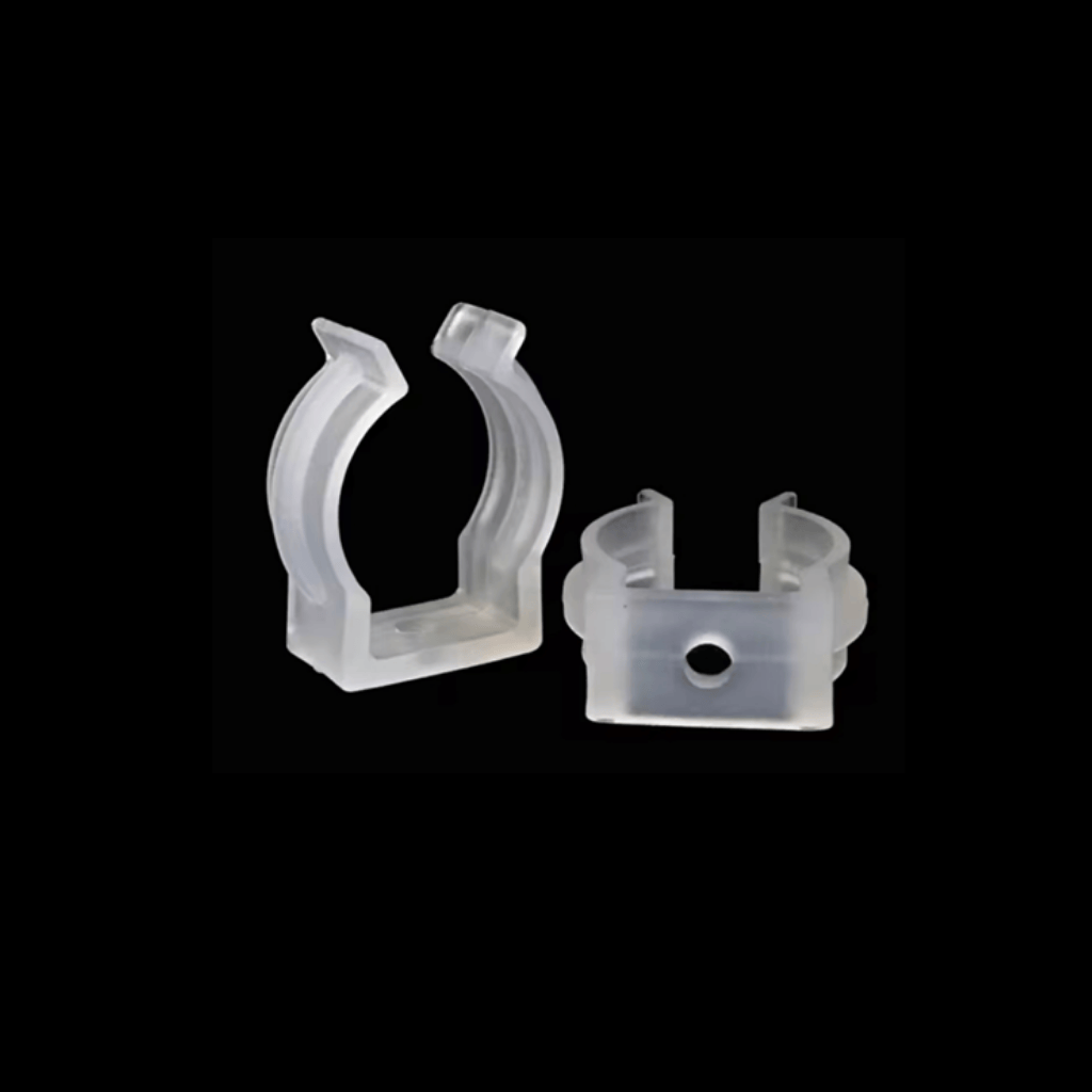 CLIP PVC PARA MANGUERA LED REDONDA 16MM