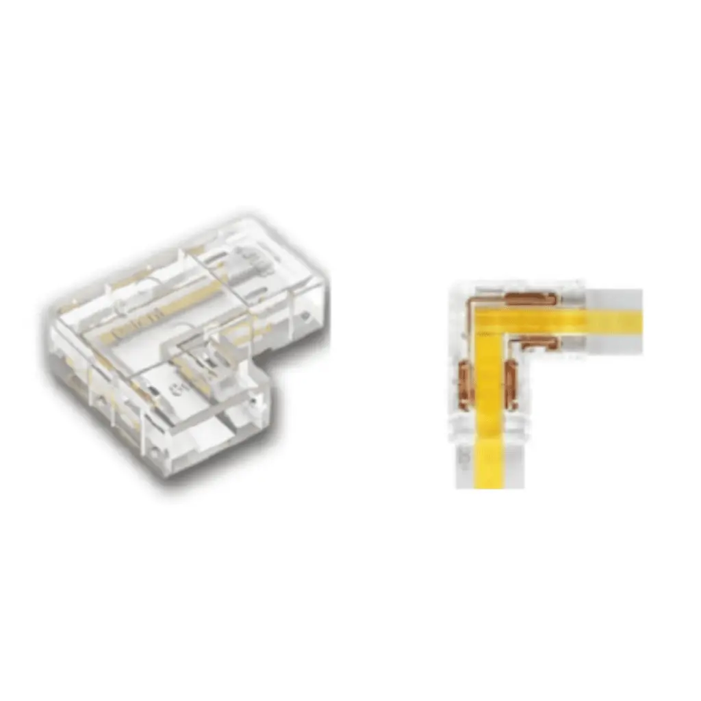 CONECTOR SIN SOLDADURA UNION EN L 24V 10MM IP20