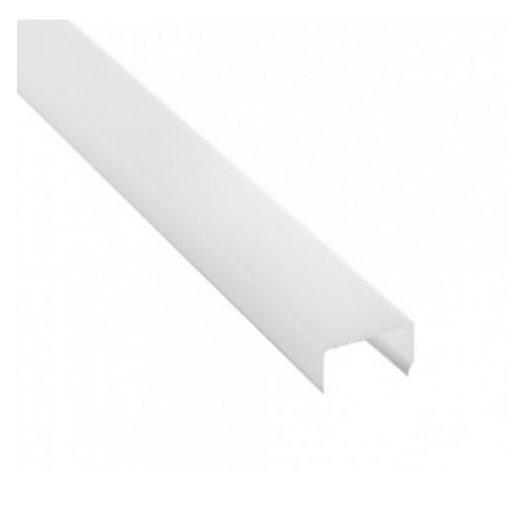 DIFUSOR PARA PERFIL DE ALUMINIO 1M*19*20MM