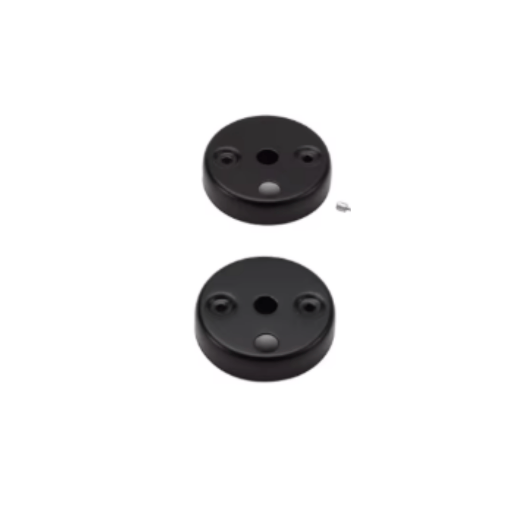KIT DE TAPAS DE EXTREMO PARA MANGUERA LED 22MM NEGRO