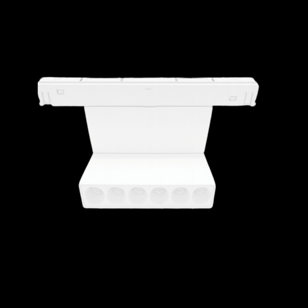 LAMPARA MAGNETICA BARRA SPOT DIRIGIBLE 6W DIMMER AJUSTABLE 3,000-6,000K 24º BLANCO