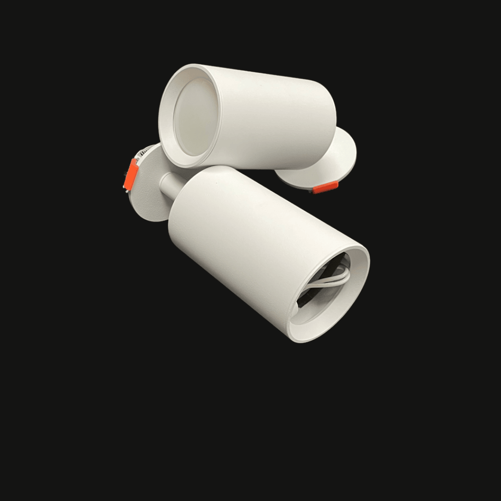 LAMPARA SPOT MR16 EMPOTRABLE BLANCA D60*100MM