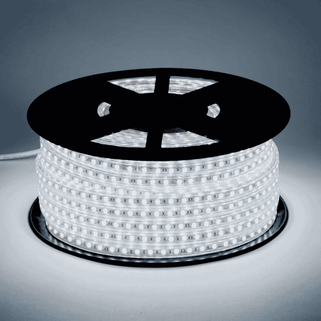 MANGUERA LED 5050 IP67 25M ROLLO 60L/M 110V 6,000K
