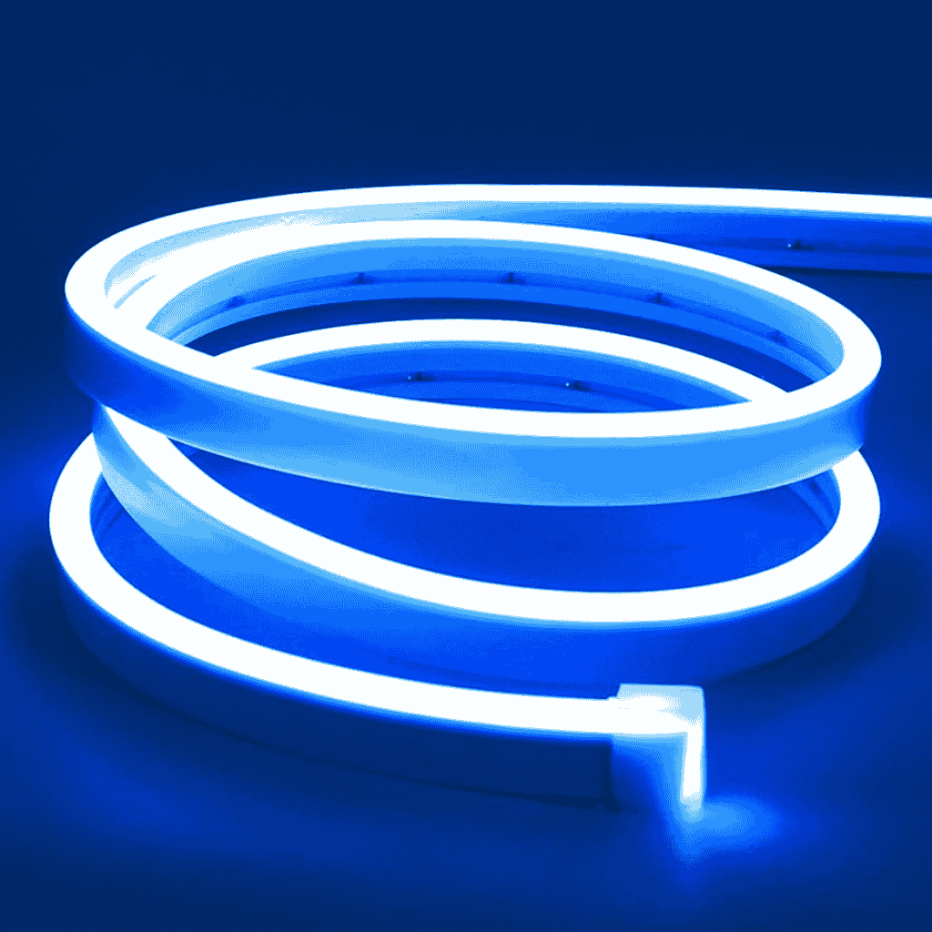 NEON FLEX 2835 IP65 1M 110V AZUL