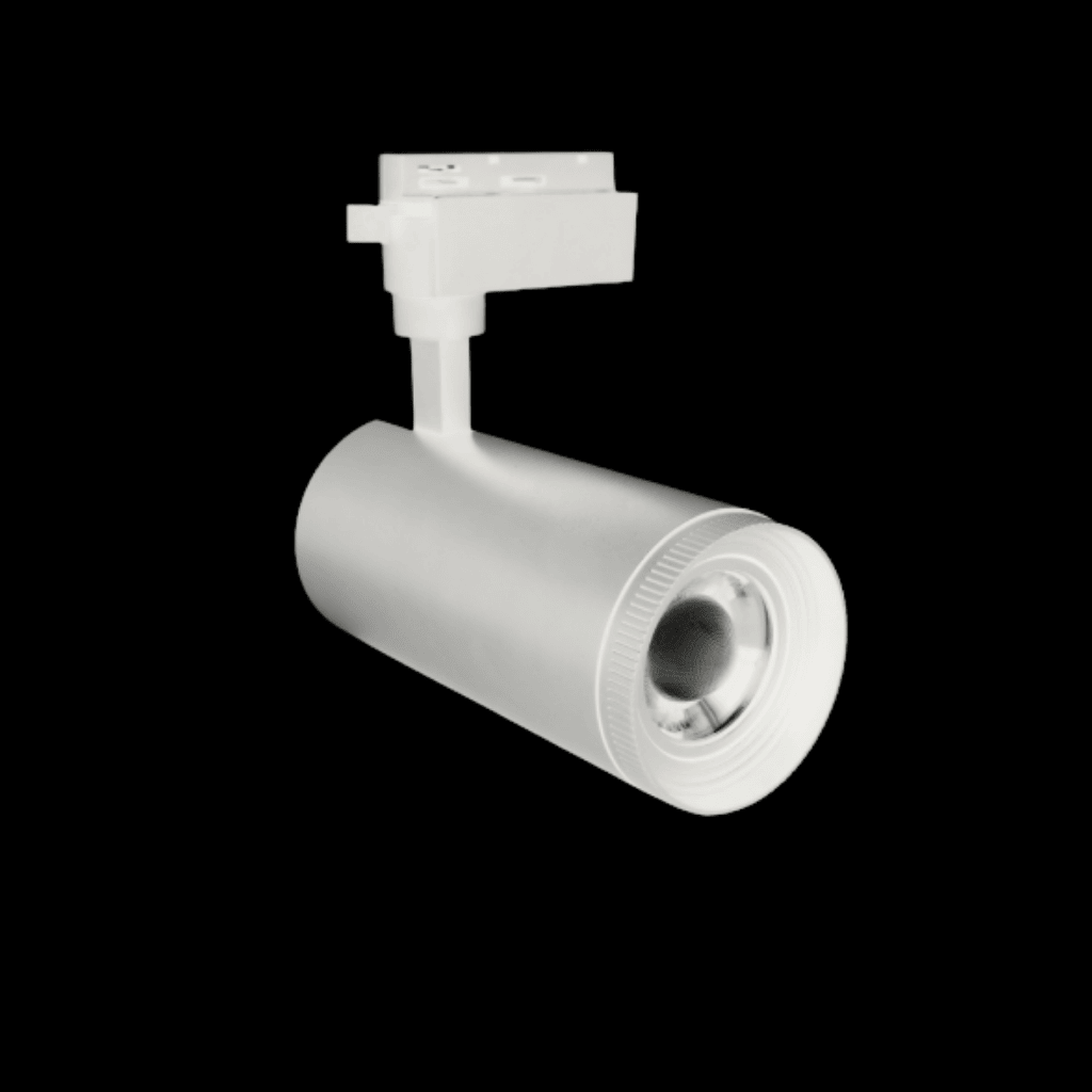 SPOT LED BLANCO 10W P/RIEL AJUSTABLE