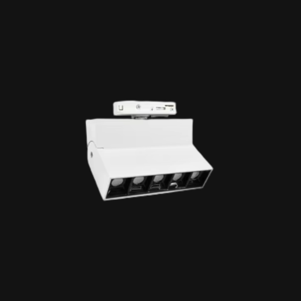 SPOT RAZER 6W DE RIEL 2 PUNTOS BLANCO