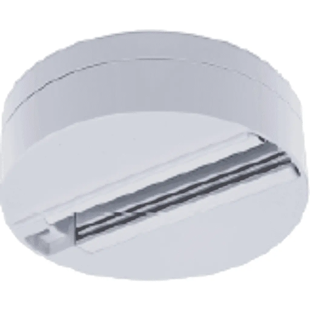 BASE DE SOBREPONER CAJA OCTOGONAL P/LUMINARIA 2 PUNTOS BLANCA