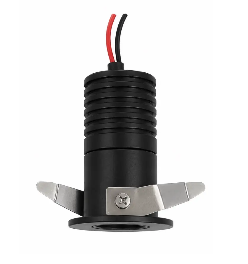 LUMINARIA LED MINI SPOTLIGHT 3W 3000K NEGRO