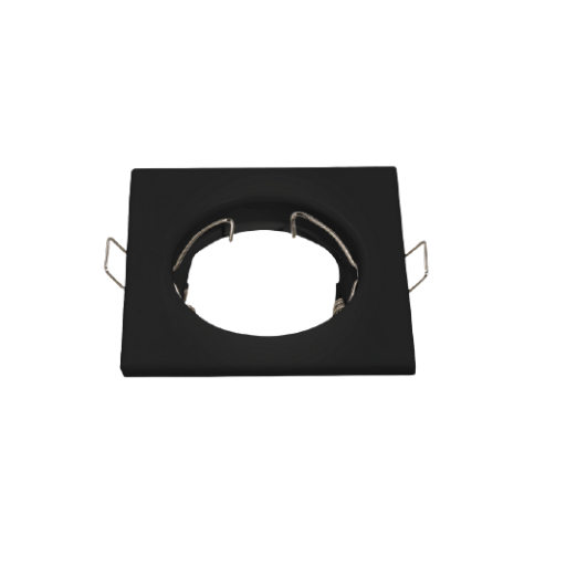 [TF6023B] BASE NEGRA MR16 FIJA CUADRADA