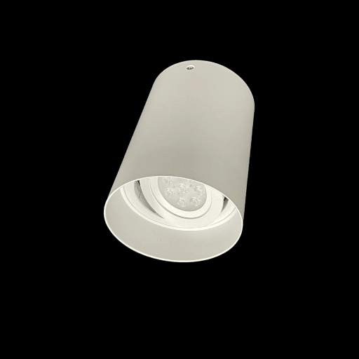 [GL520016WH] BASE PAR 20 SOBREPONER CIRCULAR BLANCO D110*150MM (GL520016WH)