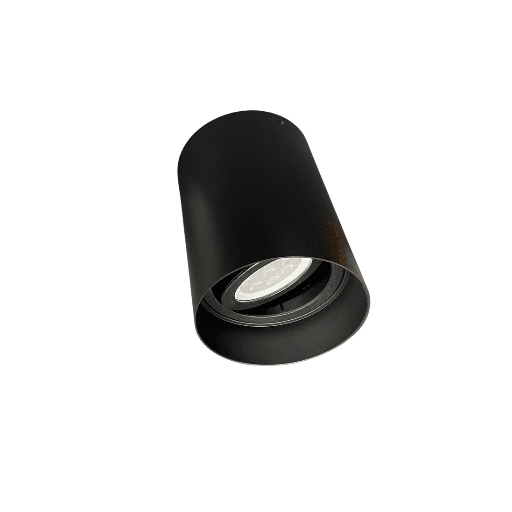 [GL520016BL] BASE PAR 20 SOBREPONER CIRCULAR NEGRA D110*150MM (GL520016BL)