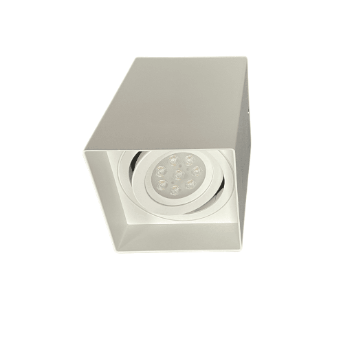 [GL520017WH] BASE PAR 20 SOBREPONER CUADRADA BLANCA 110*110*150MM (GL520017WH)