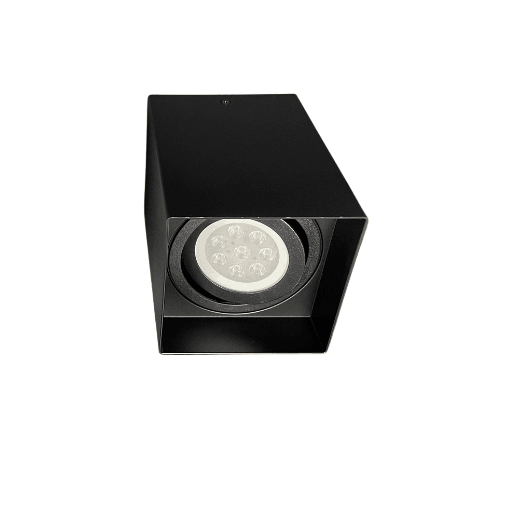 [GL520017BL] BASE PAR 20 SOBREPONER CUADRADA NEGRA 110*110*150MM (GL520017BL)