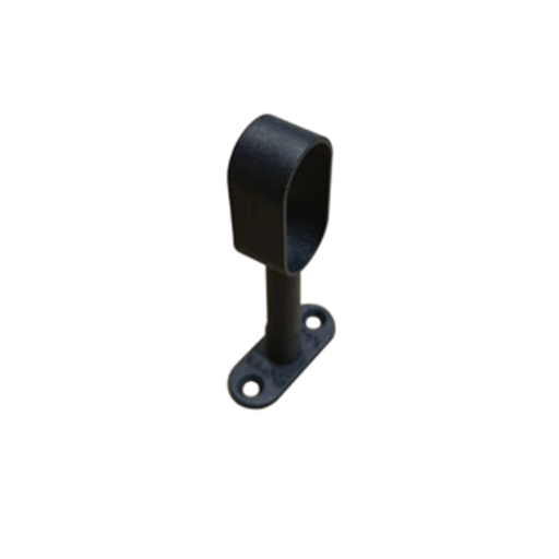 [PCA-BRN] BRACKET AEREO PERFIL DE CLOSET NEGRO