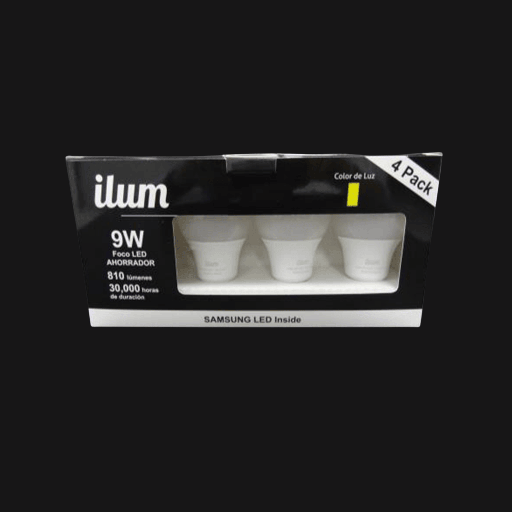 [BSMGAMA9W4P] BULBO LED SAMSUNG AMARILLO 9W 4 PACK