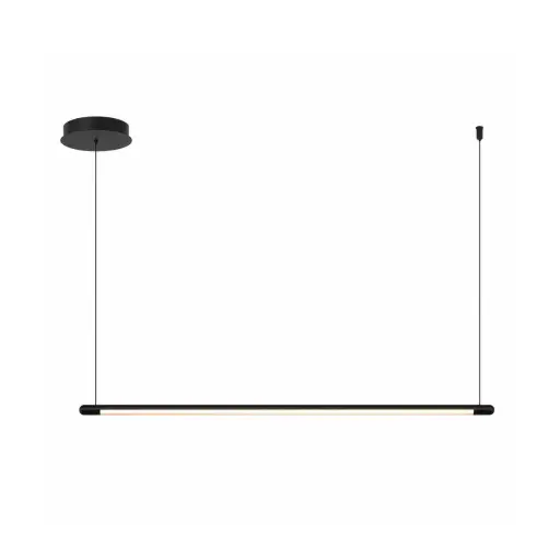 [LDC-SL16WN] LAMPARA SUSPENDIDA AURORA 1300MM 16W NEGRA CCT+DIM