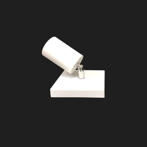 [GL520015WH] LAMPARA MR16 CUADRADA/OCTOGONAL BLANCA