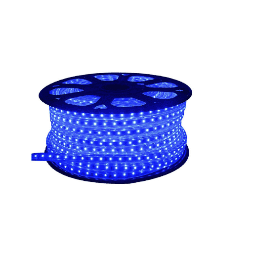 [ML50I67-25RAZ] MANGUERA LED 5050 IP67 25M ROLLO 60L/M 110V AZUL