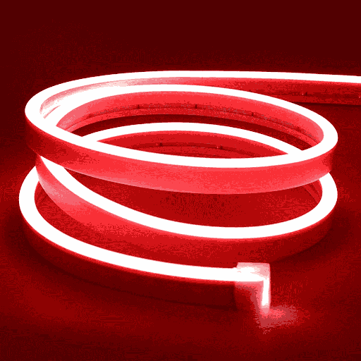 [NF28I65-1MRR] NEON FLEX 2835 IP65 1M 110V ROJO