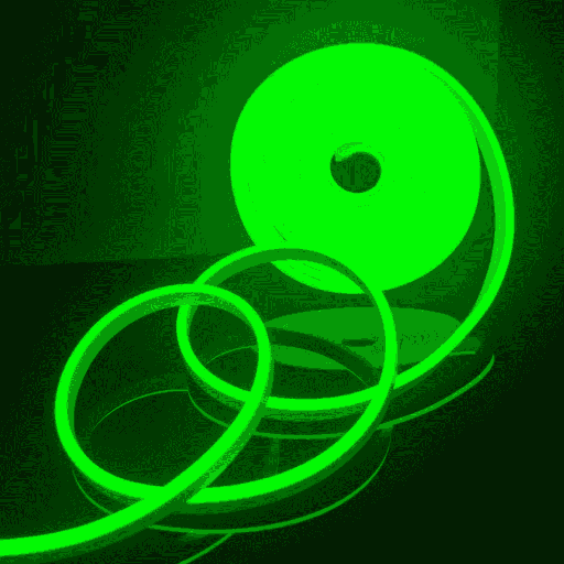 [NF28I65-1MRV] NEON FLEX 2835 IP65 1M 110V VERDE