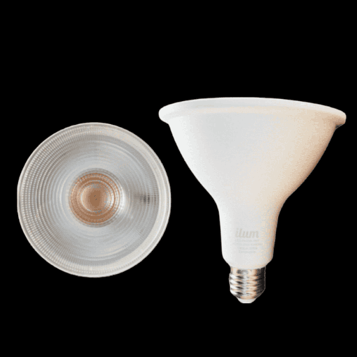 [PAR38AMA16WDIM] PAR 38 LED AMARILLO 16W 3000K DIMERIZABLE FASE