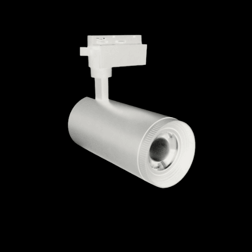 [KX-130BL] SPOT LED BLANCO 10W P/RIEL AJUSTABLE