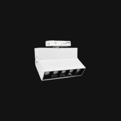 [LDG30206WB] SPOT RAZER 6W DE RIEL 2 PUNTOS BLANCO