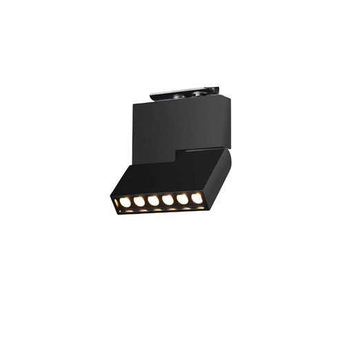 [LDG30206WN] SPOT RAZER 6W DE RIEL 2 PUNTOS NEGRO