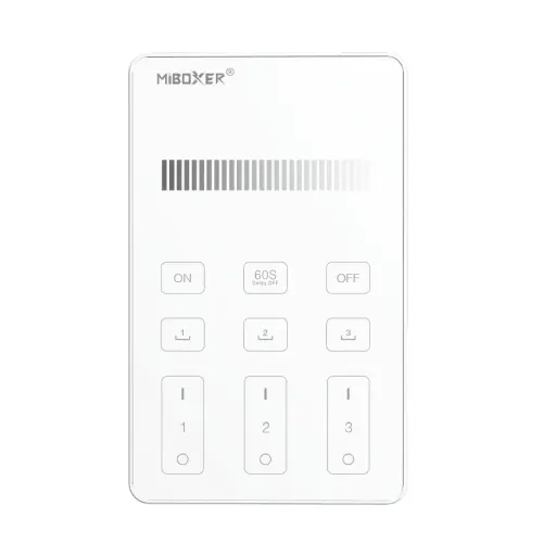 [PIDIM110V] PANEL INALAMBRICO PARA DIMMER TRIAC 110V 3 ZONAS DE BATERIAS