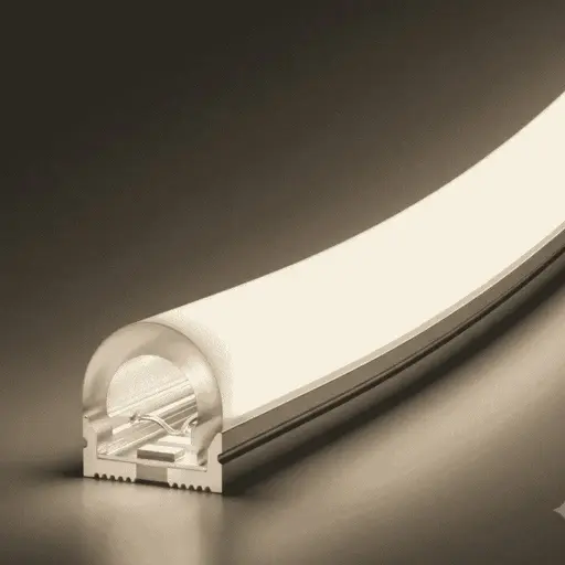 [NFW28I65-1MRNEU] NEON FLEX 2835 IP65 1M 110V 4000K 9W/M 16*16MM