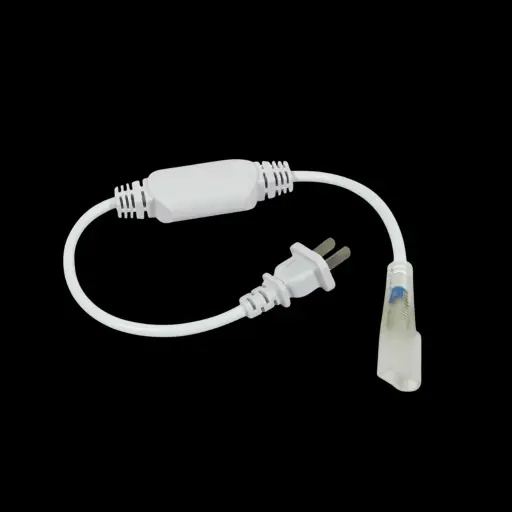 [CP110VNFW] CABLE DE PODER 110V NEON FLEX 16*16 MM
