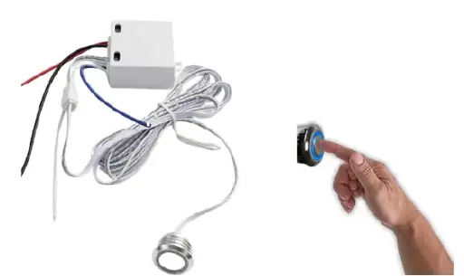 [BT110V100W] BOTON TOUCH PARA TIRA LED 110V MAX